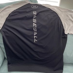 3/4 sleeve UA baseball shirt